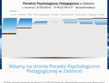 Tablet Screenshot of pppzielonka.pl